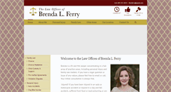 Desktop Screenshot of brendaferrylaw.com